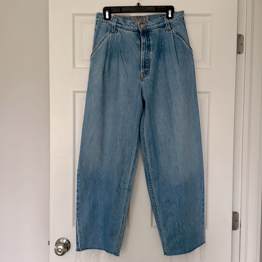MOTHER (snacks) pleated jean